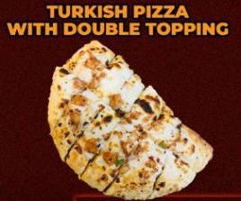 Loaded Turkish Pizza